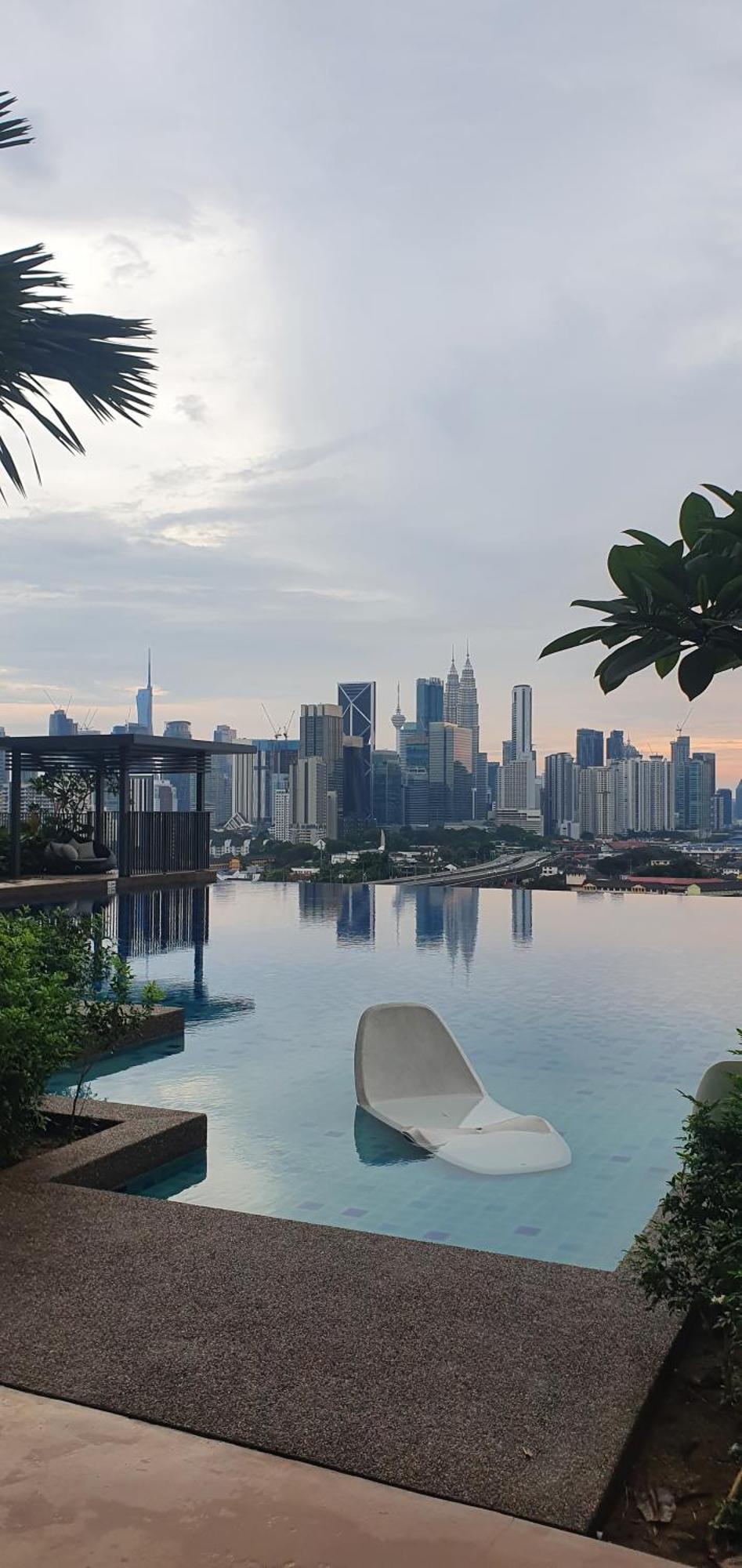 Studio Near Klcc And Lrt With Superb View クアラルンプール エクステリア 写真